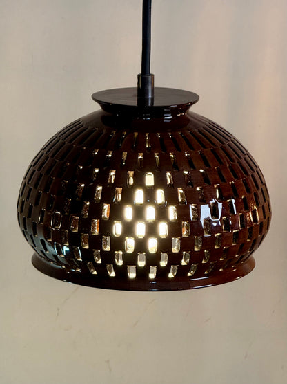 8" Globe Pendant - Royal Mexican Ebony (Katalox)