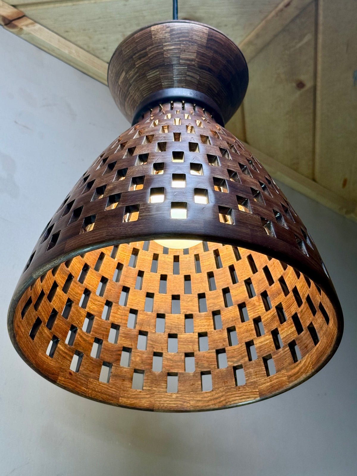 12" Bell Pendant - Chechen