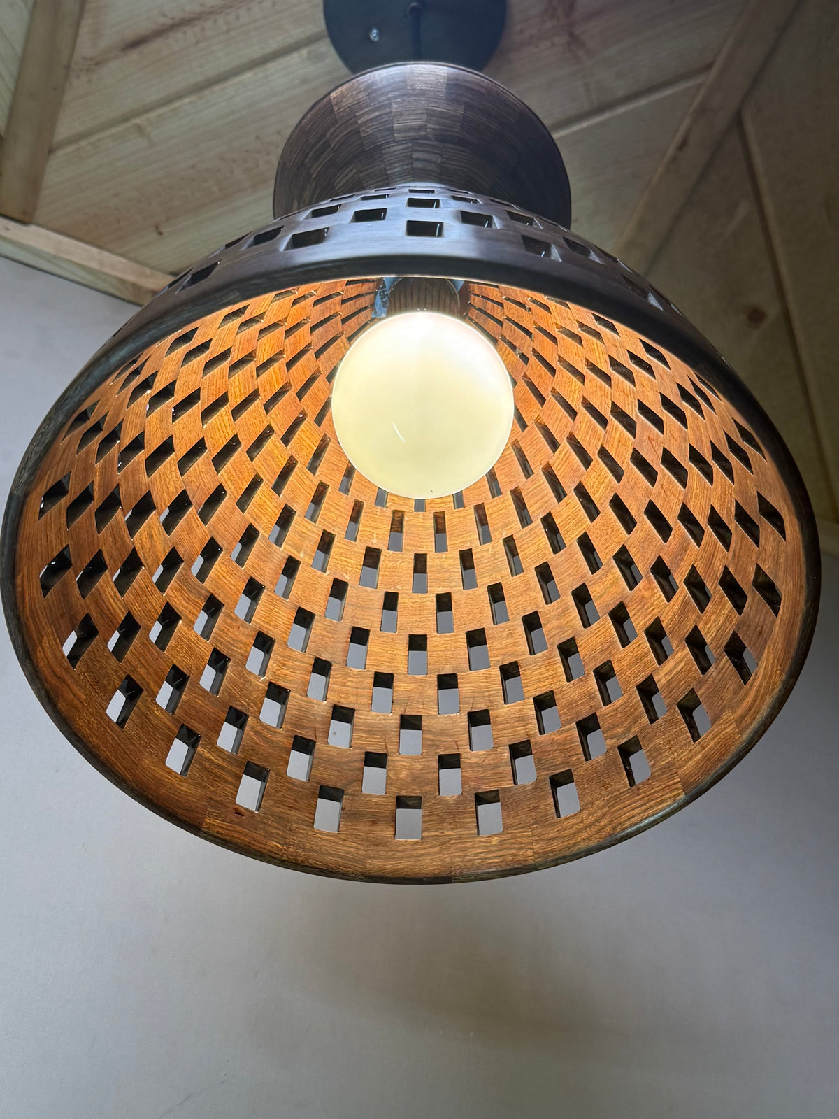 12" Bell Pendant - Chechen